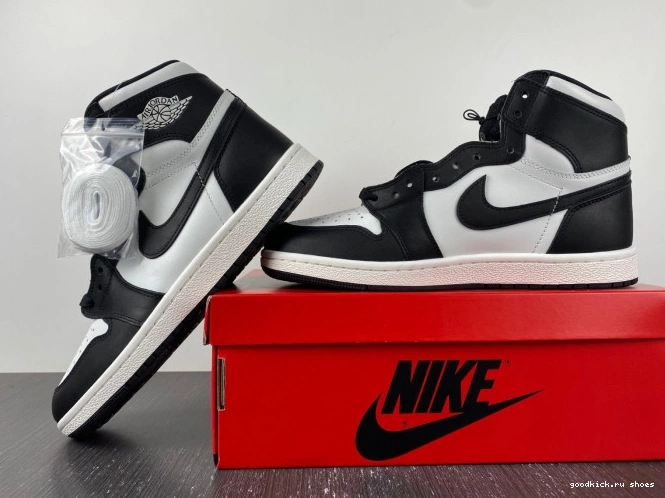 High (2023) 85 Black Jordan Retro White 1 BQ4422-001 0817